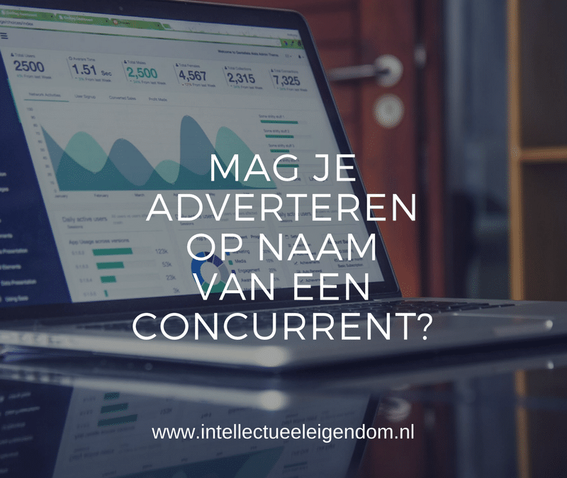 Adverteren merknaam concurrent